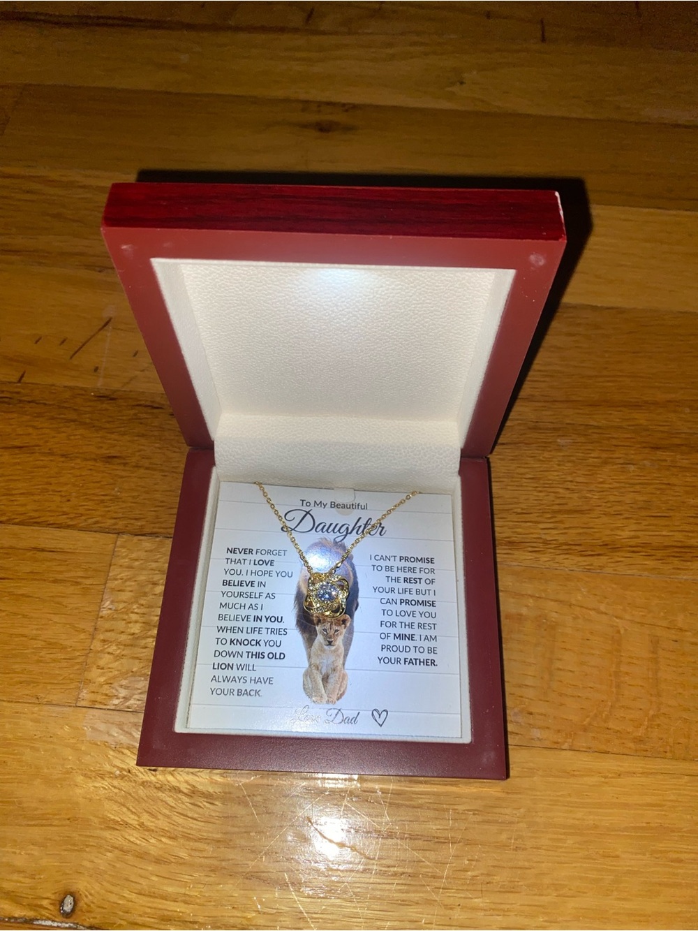 Kay Jewelers Gold and White Dog Pendant Necklace - Daughter